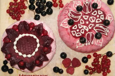 Муссовые мини тортики с желе: шаг 6