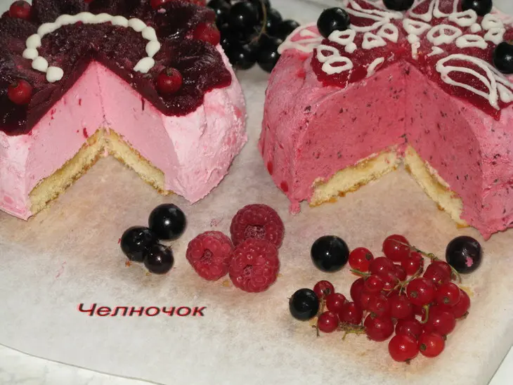 Муссовые мини тортики с желе: шаг 7