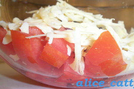 Салат из помидор "дежурный": шаг 5