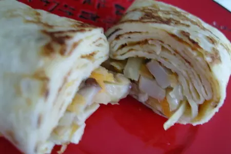Блинчики с грибами и капустой: шаг 7