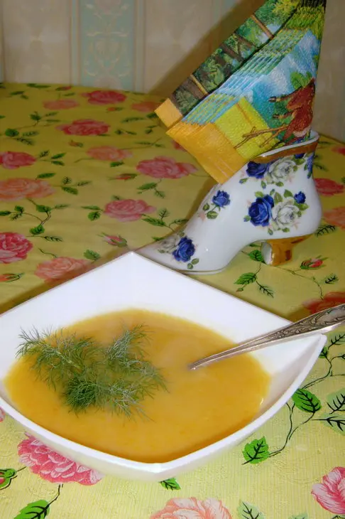 Суп-пюре из цветной капусты и кабачка: шаг 5