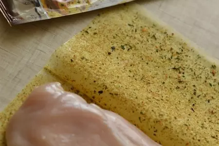 Куриное филе с полентой в мексиканском стиле.: шаг 4