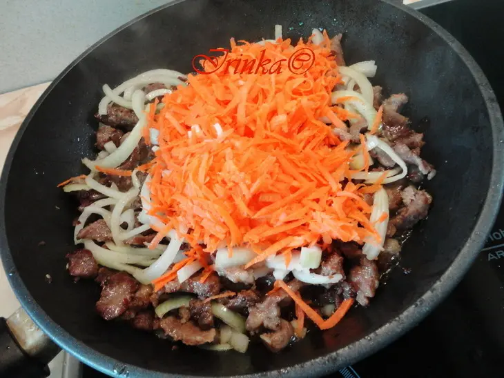 Мясо по-китайски "веревочка": шаг 3