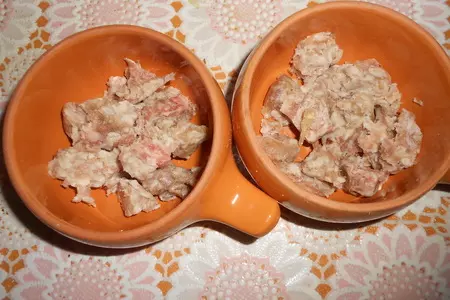 Запеченная гречка с мясом под сырной " шапочкой": шаг 1