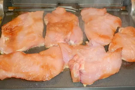 Теплый салат с грудкой индейки и грилованными овощами: шаг 4