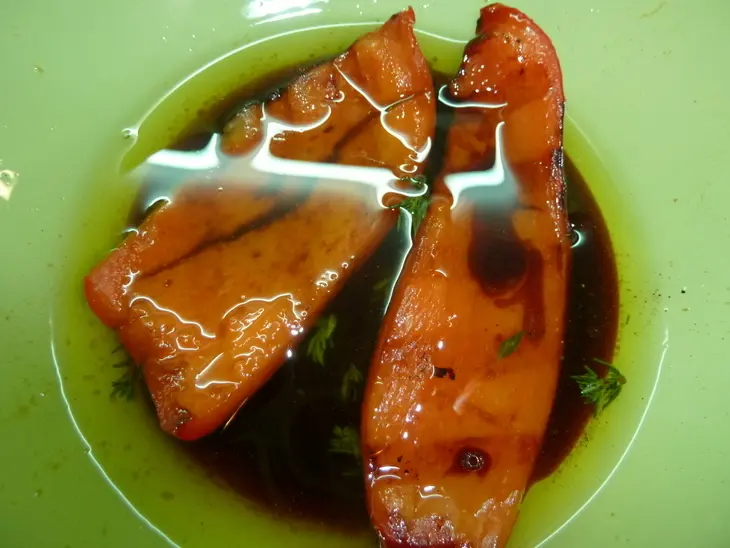 Теплый салат с грудкой индейки и грилованными овощами: шаг 5