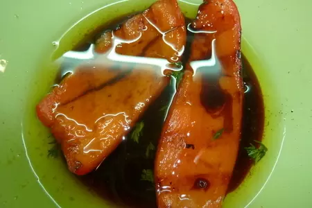 Теплый салат с грудкой индейки и грилованными овощами: шаг 5