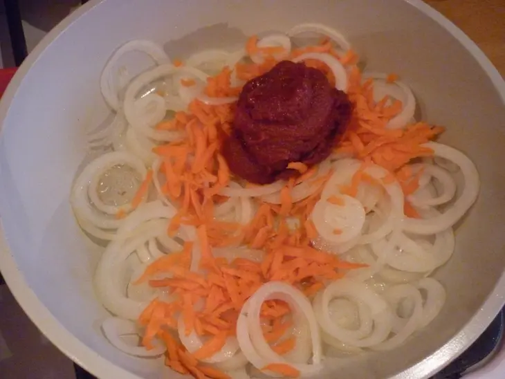 Перловый гарнир к нежной курочке: шаг 2