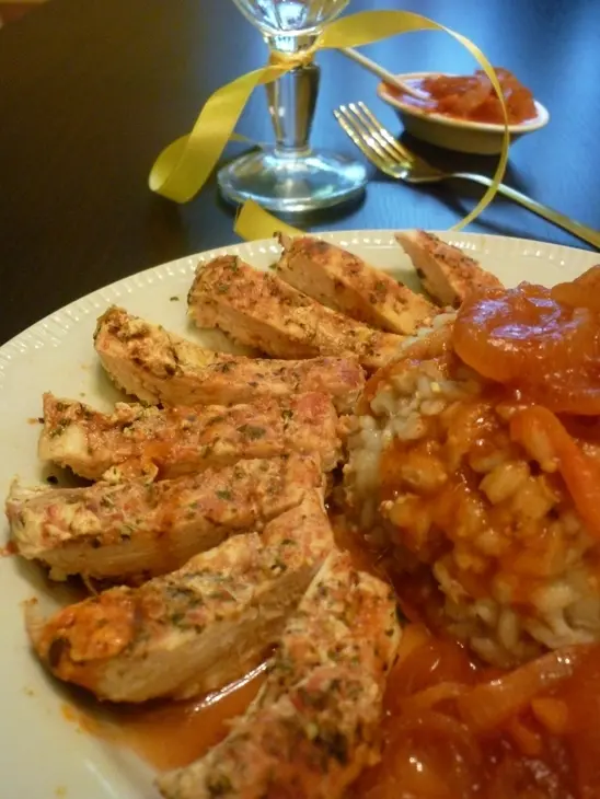 Перловый гарнир к нежной курочке: шаг 6