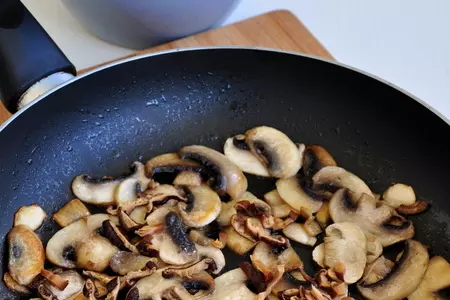 Ризотто с грибами (risotto ai funghi): шаг 3