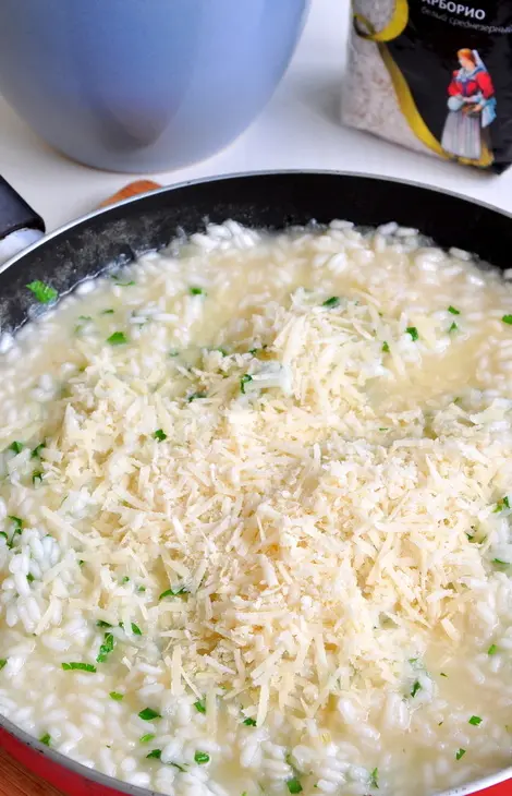 Ризотто с грибами (risotto ai funghi): шаг 6