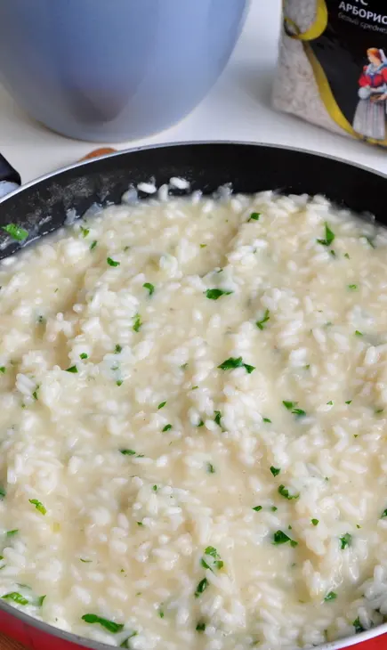 Ризотто с грибами (risotto ai funghi): шаг 7