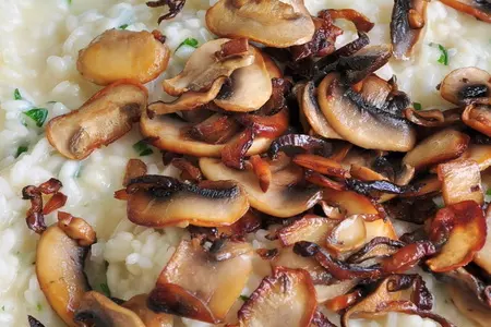 Ризотто с грибами (risotto ai funghi): шаг 8