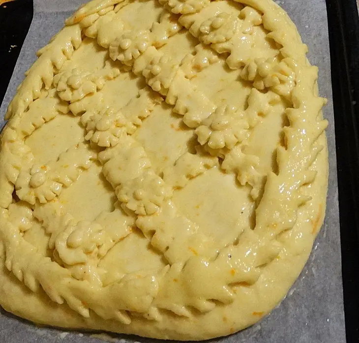 Яблочный пирог из крупчатки.: шаг 7