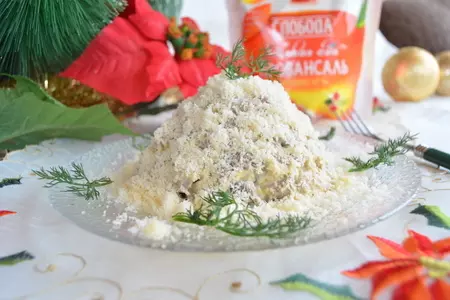 Салат "молчание ягнят": шаг 5