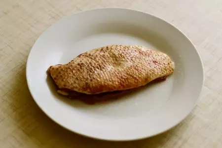 Салат из утки с апельсином: шаг 1