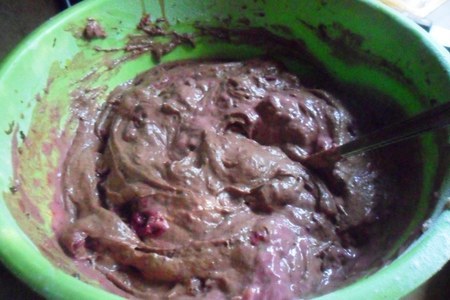 Шоколадно-вишнёвый торт "наслаждение": шаг 5