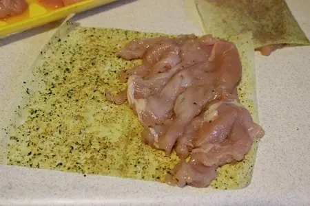 Нежная курочка с чесноком и травами с рисом или ужин для маленькой привереды.: шаг 2