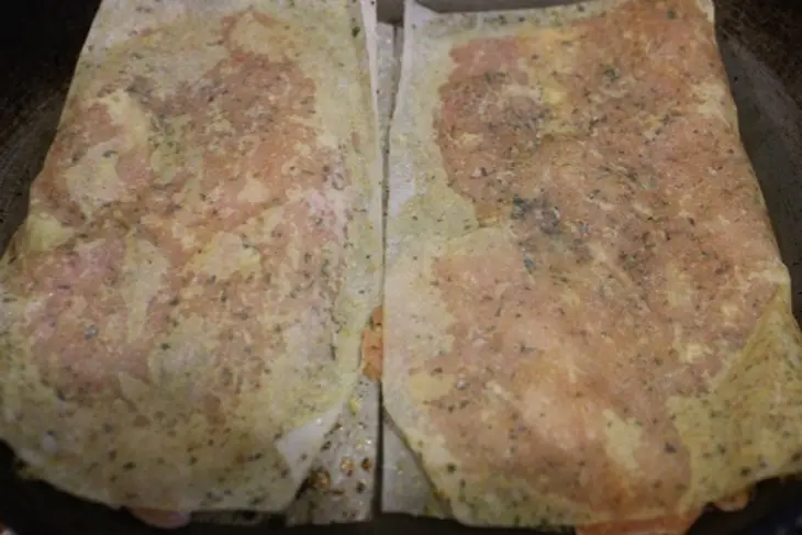 Нежная курочка с чесноком и травами с рисом или ужин для маленькой привереды.: шаг 3