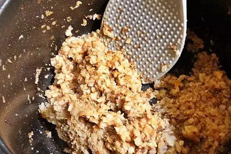 Гречневые зразы с грибами: шаг 2