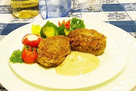 Гречневые зразы с грибами: шаг 9