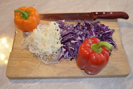 Филе нежной курочки с ярким овощным гарниром : шаг 1