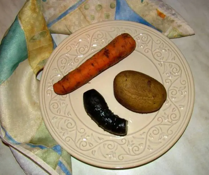 Оливье с печенью: шаг 2