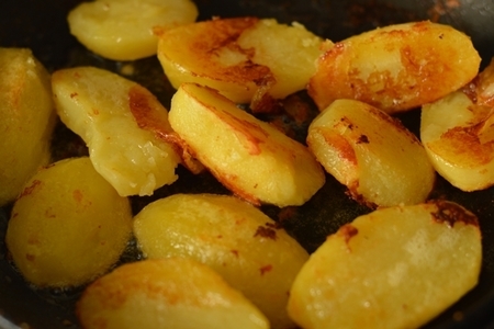 Куриное филе с хрустящим картофелем.: шаг 2