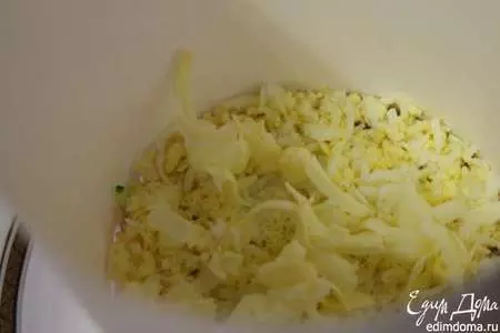 Салат "мимоза" на новый лад: шаг 4