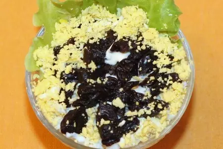 Салат куриный "очарование": шаг 8