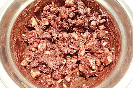 Пшенники с шоколадно-ореховой начинкой: шаг 6