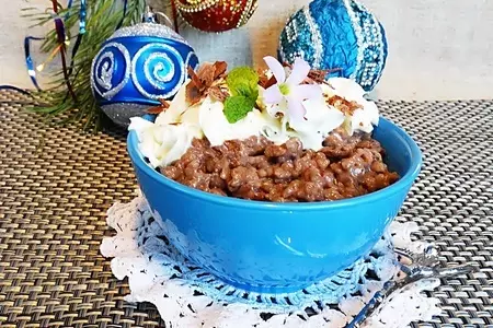 Рисовая каша в шоколаде: шаг 4
