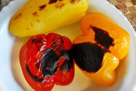 Нежная курочка с кускусом и овощами гриль.: шаг 4