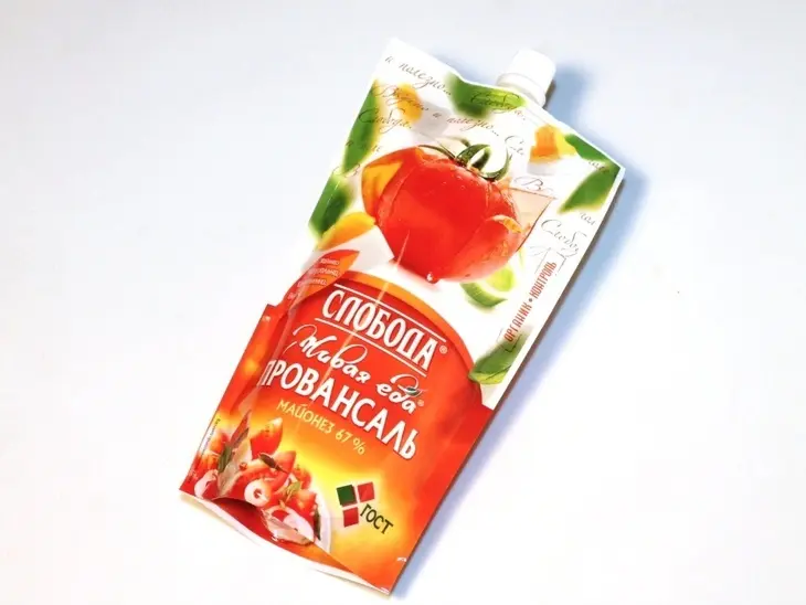 Анчоусы под шубой на кукурузной лепешке: шаг 5