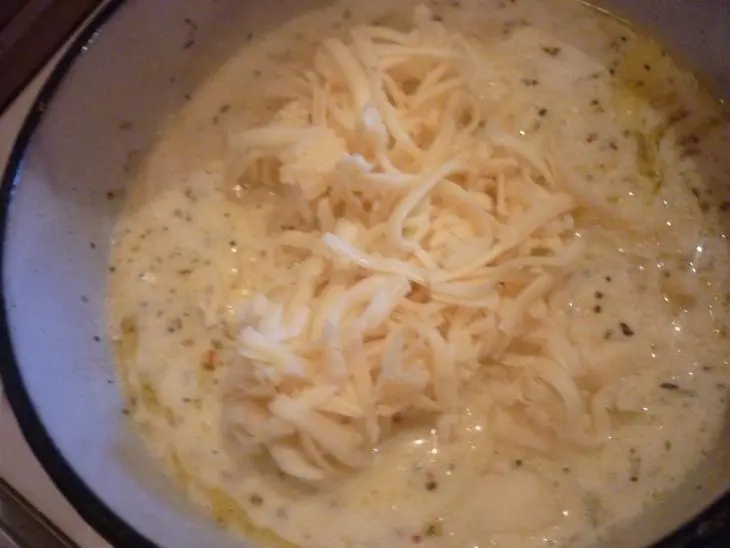 Паста linguine с лимонным соусом для нежной курочки с чесноком: шаг 4