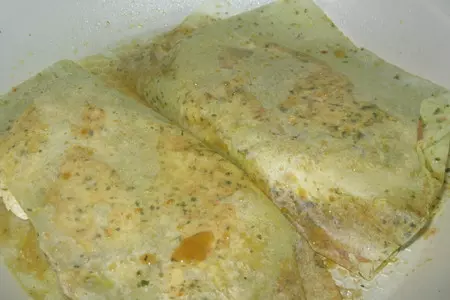 Куриное филе с пряным пюре из запеченой хурмы с чесноком: шаг 9