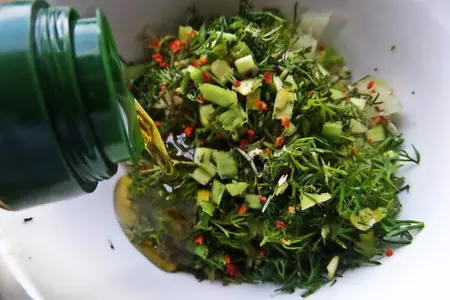 Курица с картофелем в зелёной сальсе: шаг 3