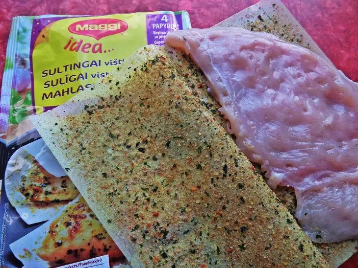 Курица с картофелем в зелёной сальсе: шаг 6