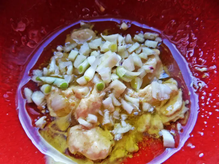Курица с гарниром из брокколи и чечевицы: шаг 4