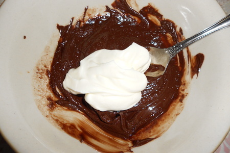 Мини-профитроли с шоколадным кремом: шаг 7