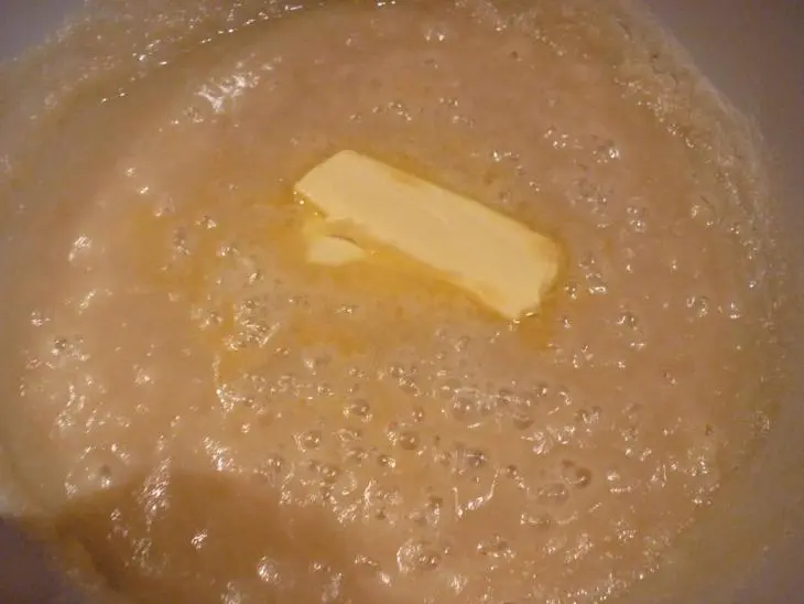 Рисовый десерт с солёной карамелью: шаг 5
