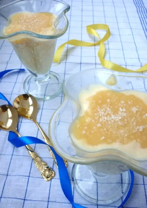 Рисовый десерт с солёной карамелью: шаг 7