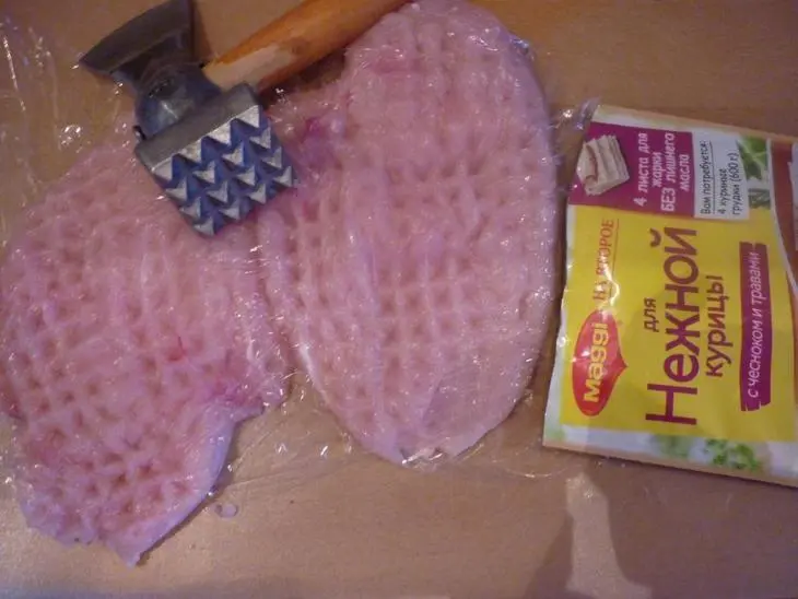 Картофельно-броккольное пюре с васаби для нежной курочки с чесноком: шаг 3