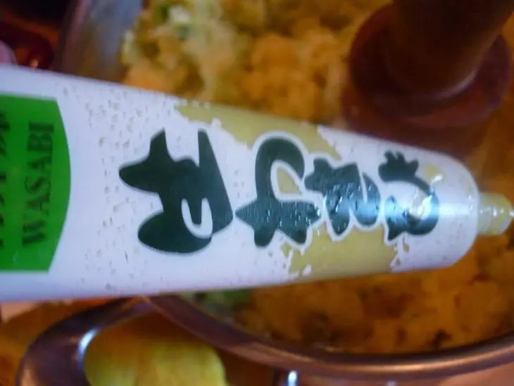 Картофельно-броккольное пюре с васаби для нежной курочки с чесноком: шаг 5
