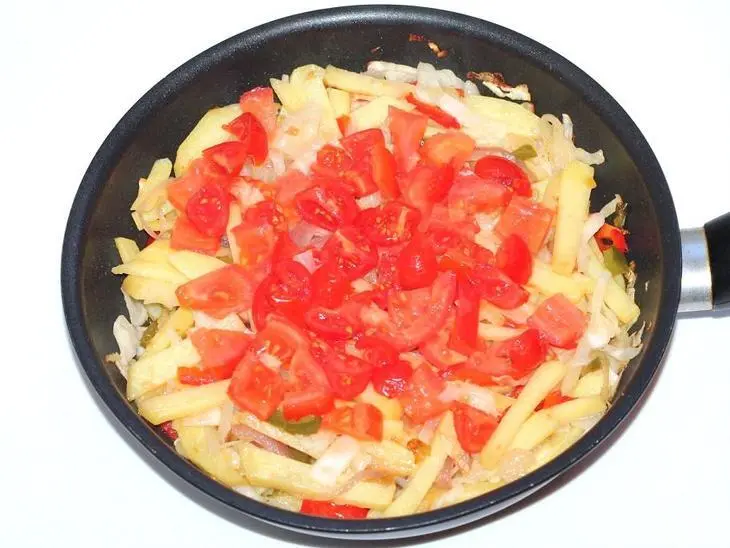 Овощное рагу с нежной курочкой: шаг 5