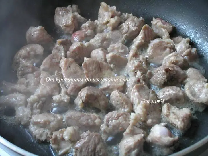 Кассероль со свининой, овощами и коричневым рисом: шаг 1