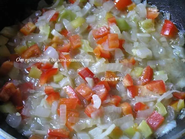 Кассероль со свининой, овощами и коричневым рисом: шаг 4