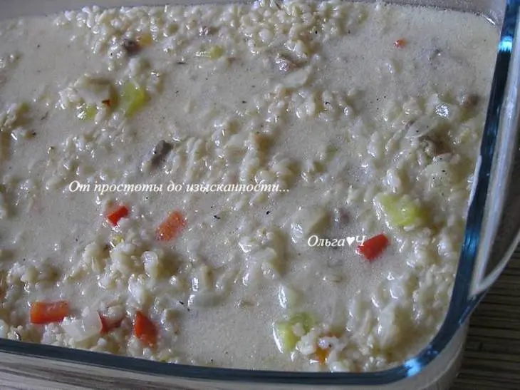 Кассероль со свининой, овощами и коричневым рисом: шаг 6