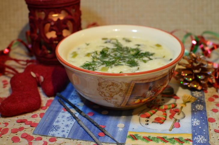 Похмельный кисломолочный суп: шаг 6