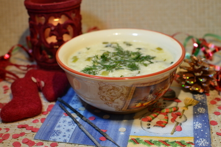 Похмельный кисломолочный суп: шаг 7